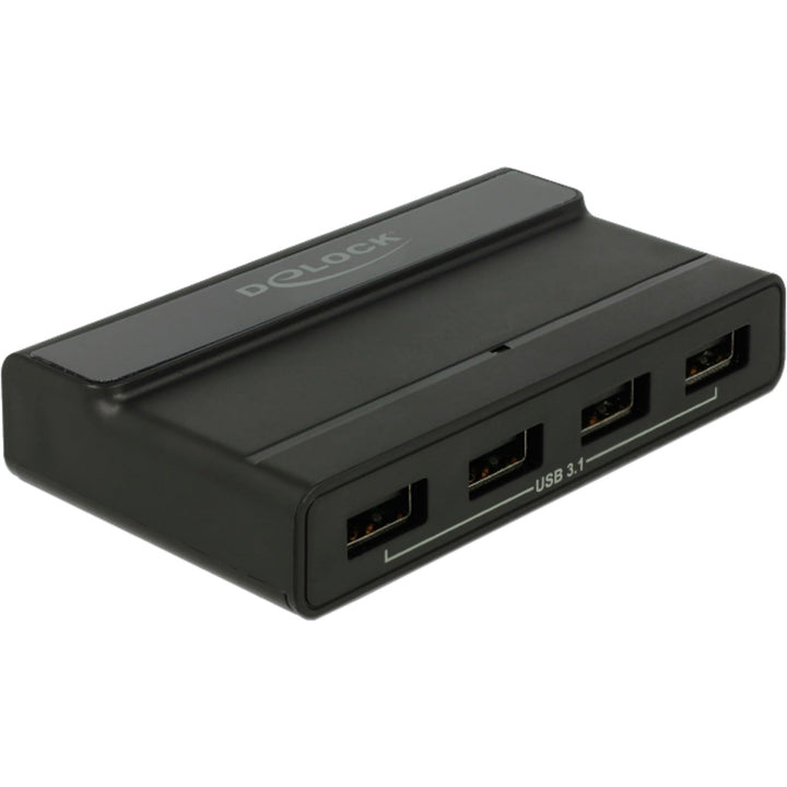 Delock 64053 Externer USB 3.1 4 Port Hubmit10Gbps Single