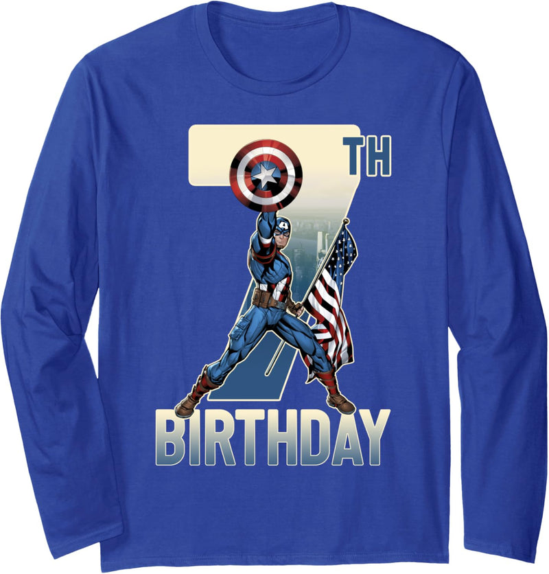 Marvel Captain America 16th Birthday Langarmshirt