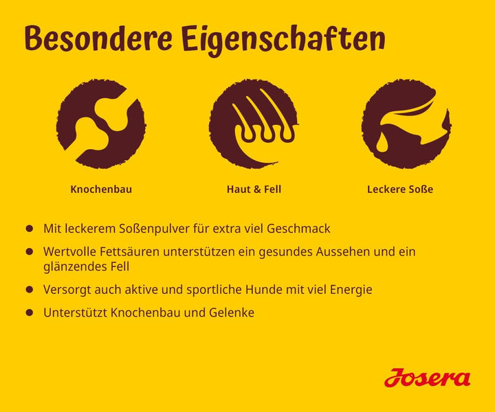 JOSERA Festival (1 x 12,5 kg) | Hundefutter mit leckerem Sossenmantel | Super Premium Trockenfutter