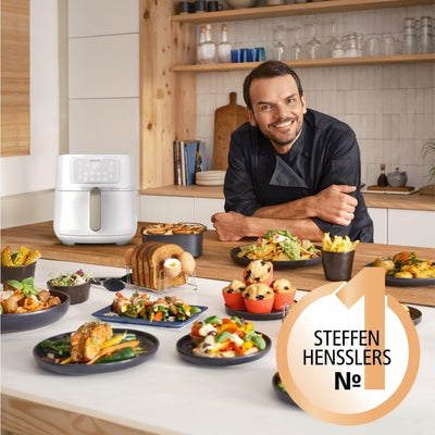 Philips Airfryer 5000-Serie XXL, 7,2L (1,4Kg) - 6 Portionen, 16-in-1 Airfryer, Wifi verbunden, 90% w