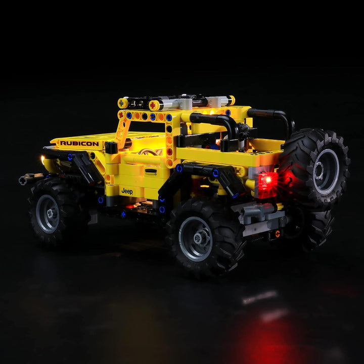 BRIKSMAX Led Beleuchtungsset für Lego Technic Jeep Wrangler - Compatible with Lego 42122 Bausteinen