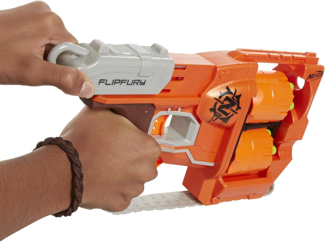 NERF Zombie Strike flipfury Blaster