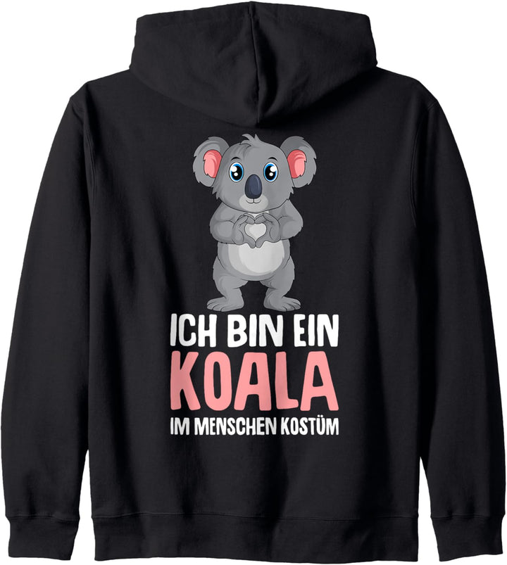 Koala Kostüm Koalabär Kinder Mädchen Damen Kapuzenjacke