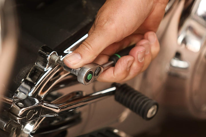 STAHLWILLE 1/4“ Steckschlüsselsatz 38-tlg. | mit QR-Ratsche, Verlängerung, TORX Nuss l Made in Germa