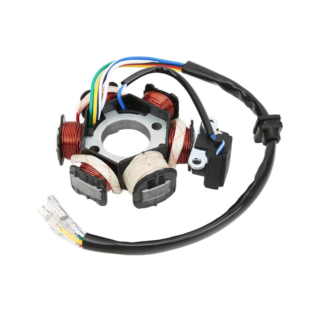 Aramox Quad Kabelbaum Elektrik Statorspule CDI Kabelbaum Set Ersatz für 50 Cc 70 Cc 90 Cc 110 Cc 125