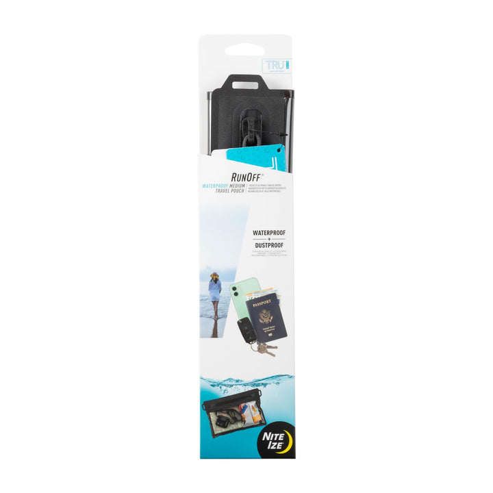 Nite Ize Runoff wasserdichte Reisetasche mit TRU Reissverschluss, Touchscreen-freundlich, 100% wasse