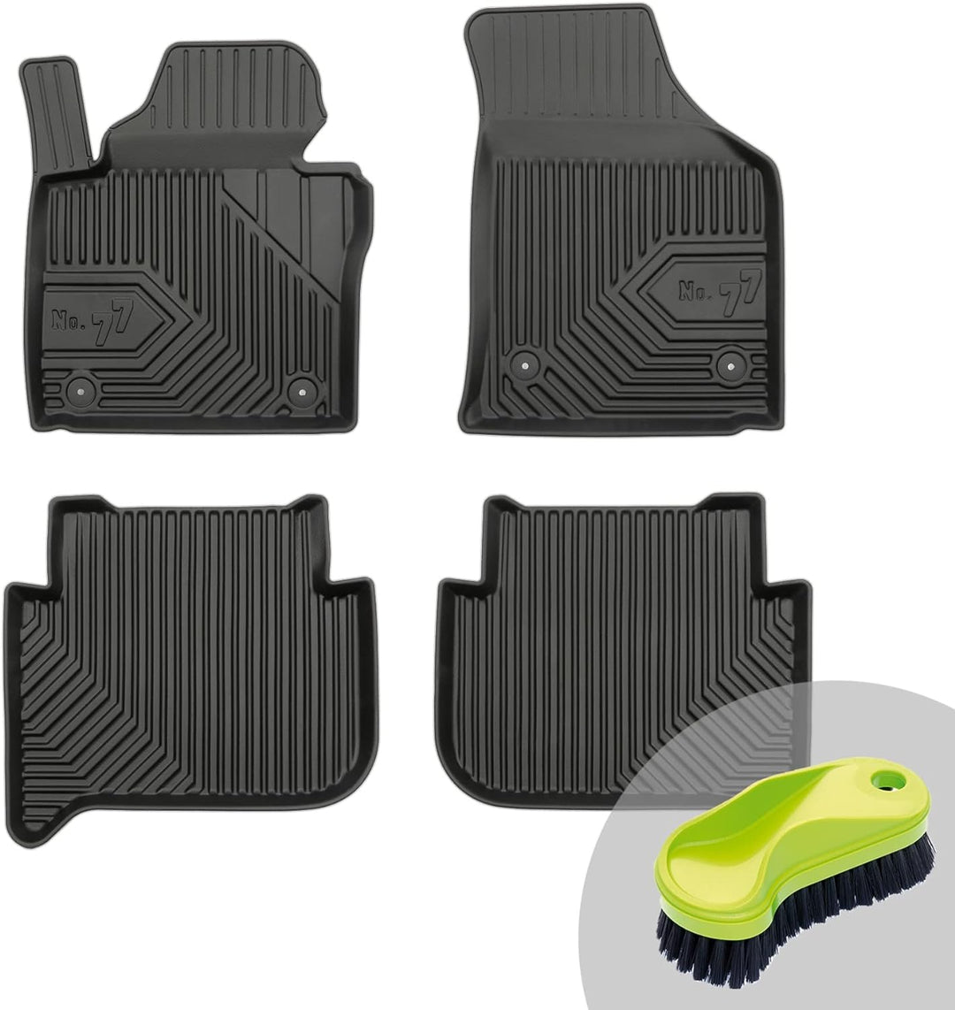 FROGUM No.77 Gummimatten Ganzjahresset von Auto Fussmatten Autofussmatten für Volkswagen Touran I 20