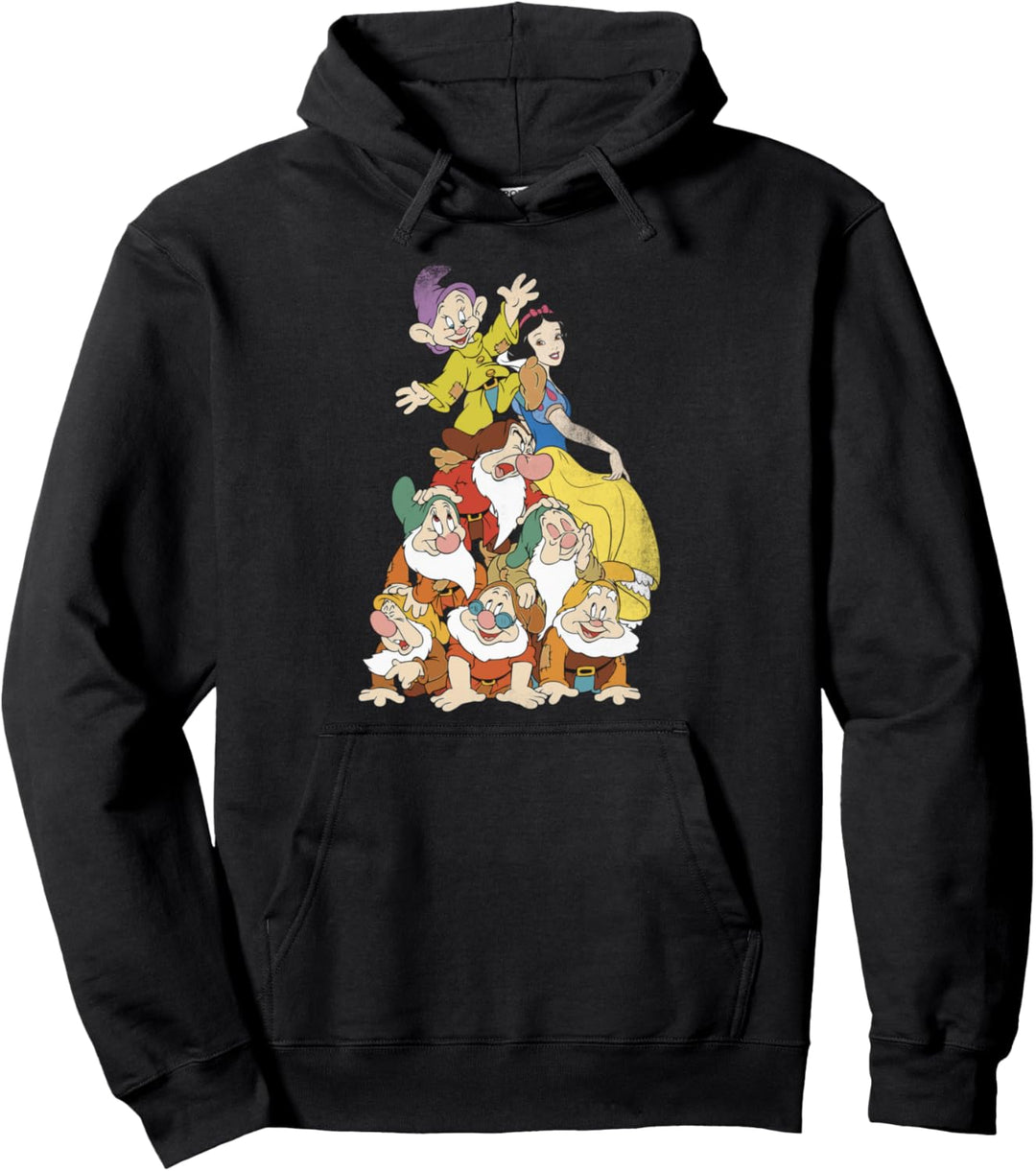 Disney Snow White Dwarf Squad Pyramid Pullover Hoodie