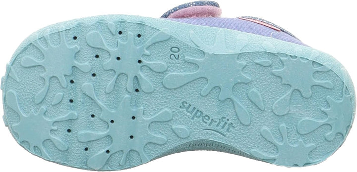 Superfit Mädchen Spotty Hausschuh 18 EU Hellblau 8420, 18 EU Hellblau 8420