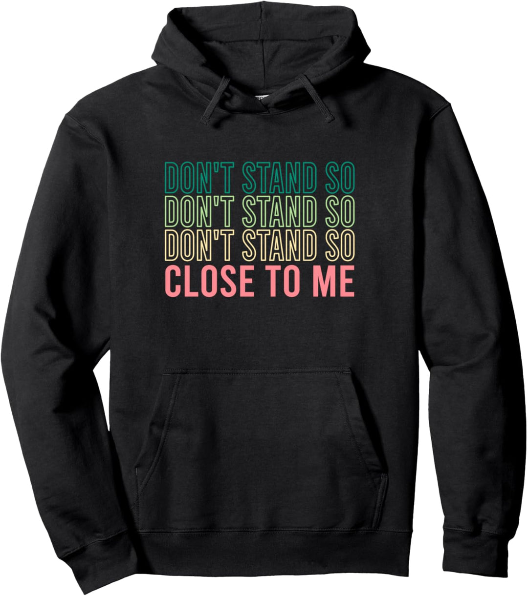 Social Distancing Introvert Funny Antisocial Quote Cute Pullover Hoodie