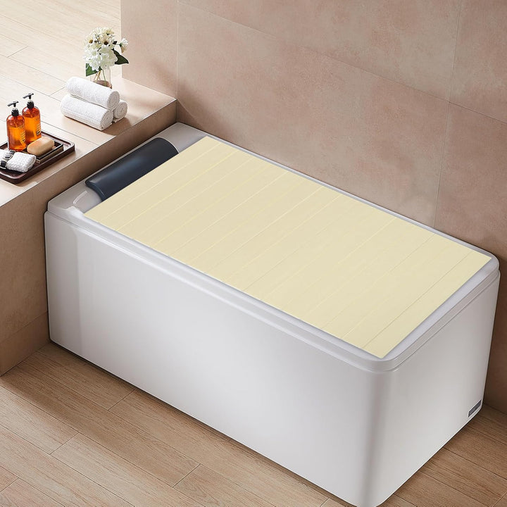 Badewannenabdeckung,Faltbare Badewanne, Wasser und staubdicht,wärmeisolierende PVB Badewanne, maxima