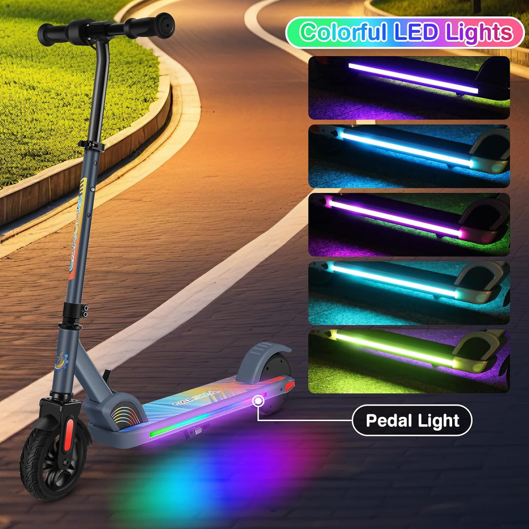 Caroma E Scooter Kinder von 8-12 Jahren, 180W Motor, bis zu 16 km/h & 8 km, Elektroroller Kinder mit