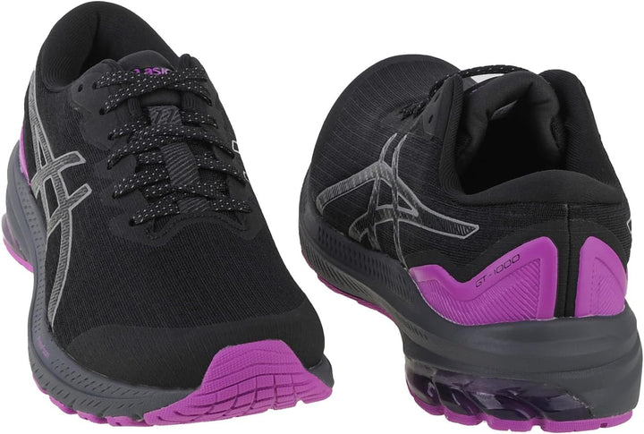 ASICS GT 2000 10 Strassenlaufschuhe für Männer Schwarz Weiss EU 42 EU Black Orchid, 42 EU Black Orch