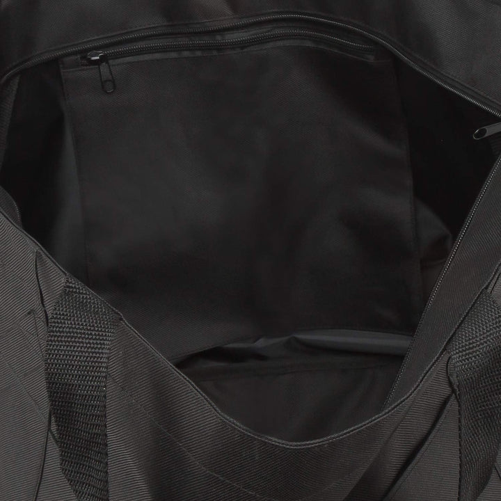 anndora XXL Shopper schwarz - Strandtasche Schultertasche Einkaufstasche, Schwarz