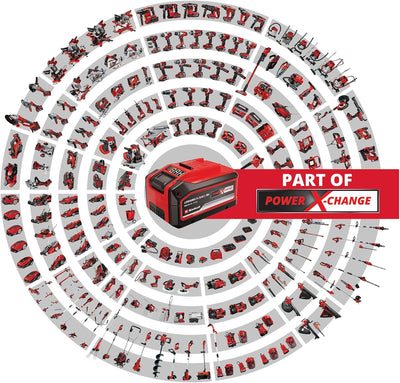 Einhell Power X-Change Akku-Werkzeug-Set (Akku-Winkelschleifer TE-AG 18/115-2 Li, Akku-Schlagbohrsch