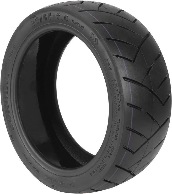 Fututech 80/55-7,0 (10,5 x 3,0) Vakuumreifen für Segway Ninebot P65 10,5 Zoll, selbstreparierbarer R