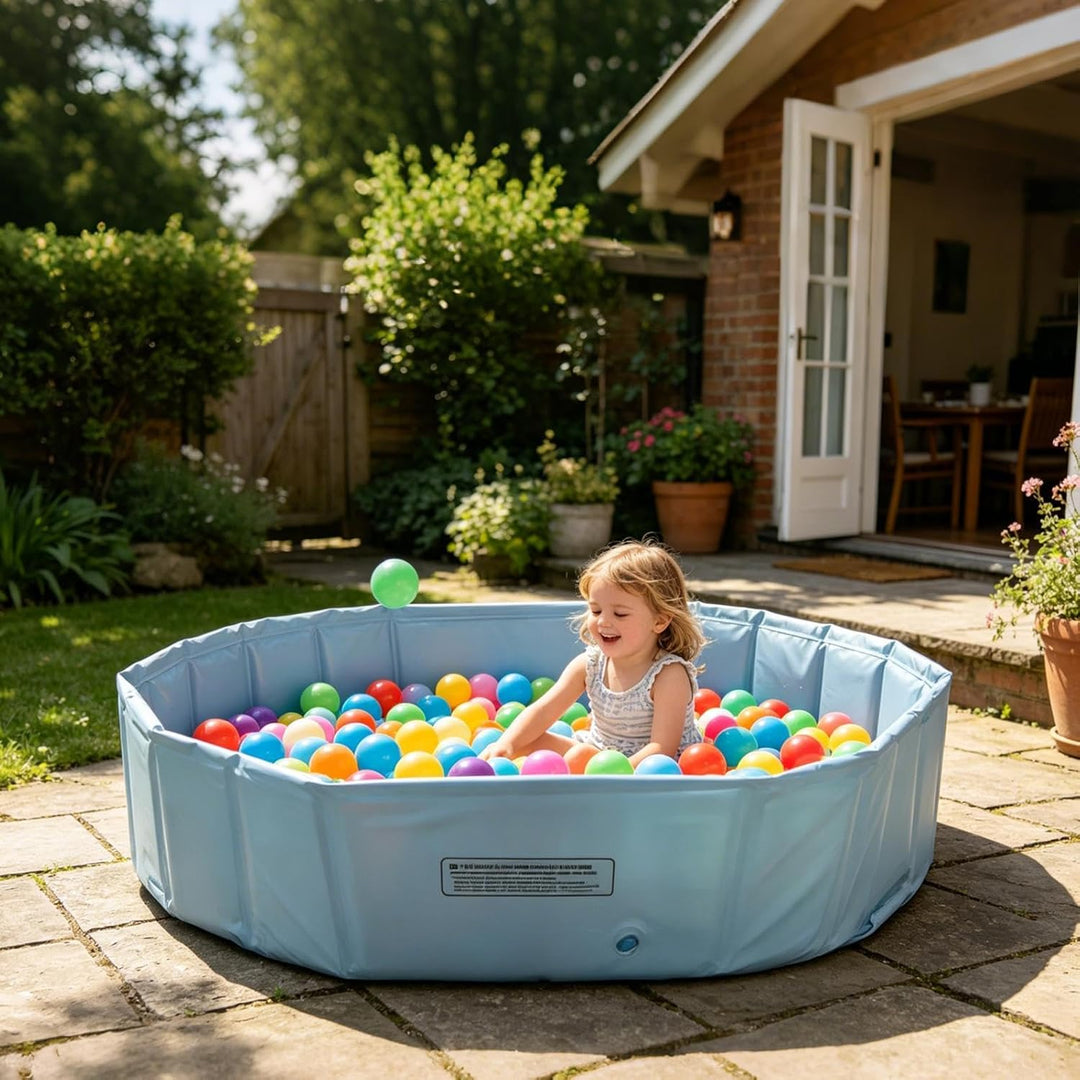Hundepool – Faltbare -Schwimmbadewanne, Tragbare Haustierbadewanne Für Kleine, Mittelgrosse Und Gros