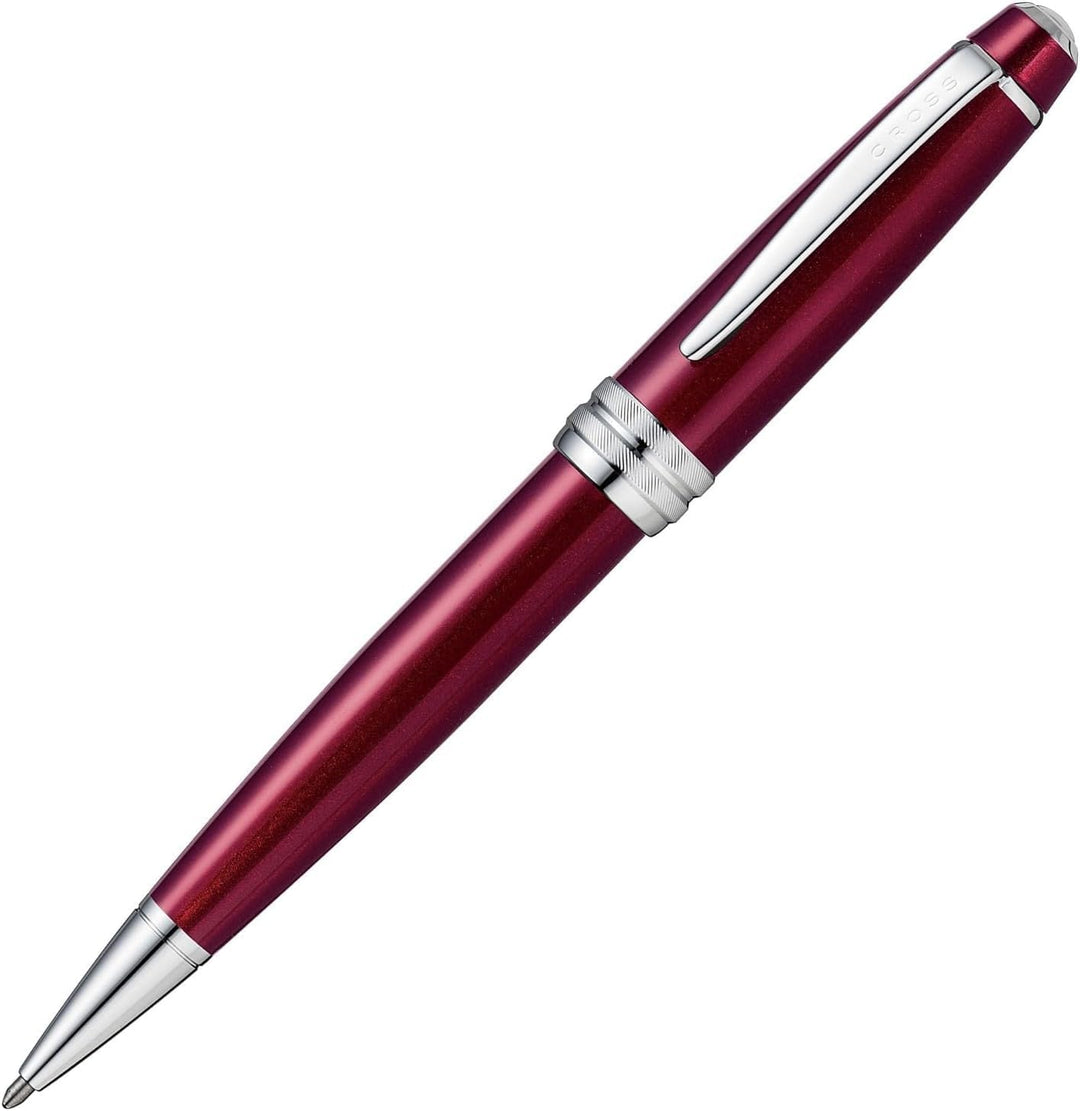 Cross Bailey Kugelschreiber (Drehmechanik, Schreibfarbe schwarz, Strichstärke M) Rot-Lack Rot-Lack S
