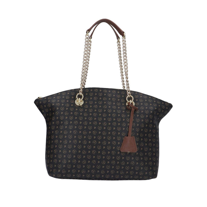 Pollini Tasche Tapiro Damen Schwarz braun - TE8408PP02Q1100D