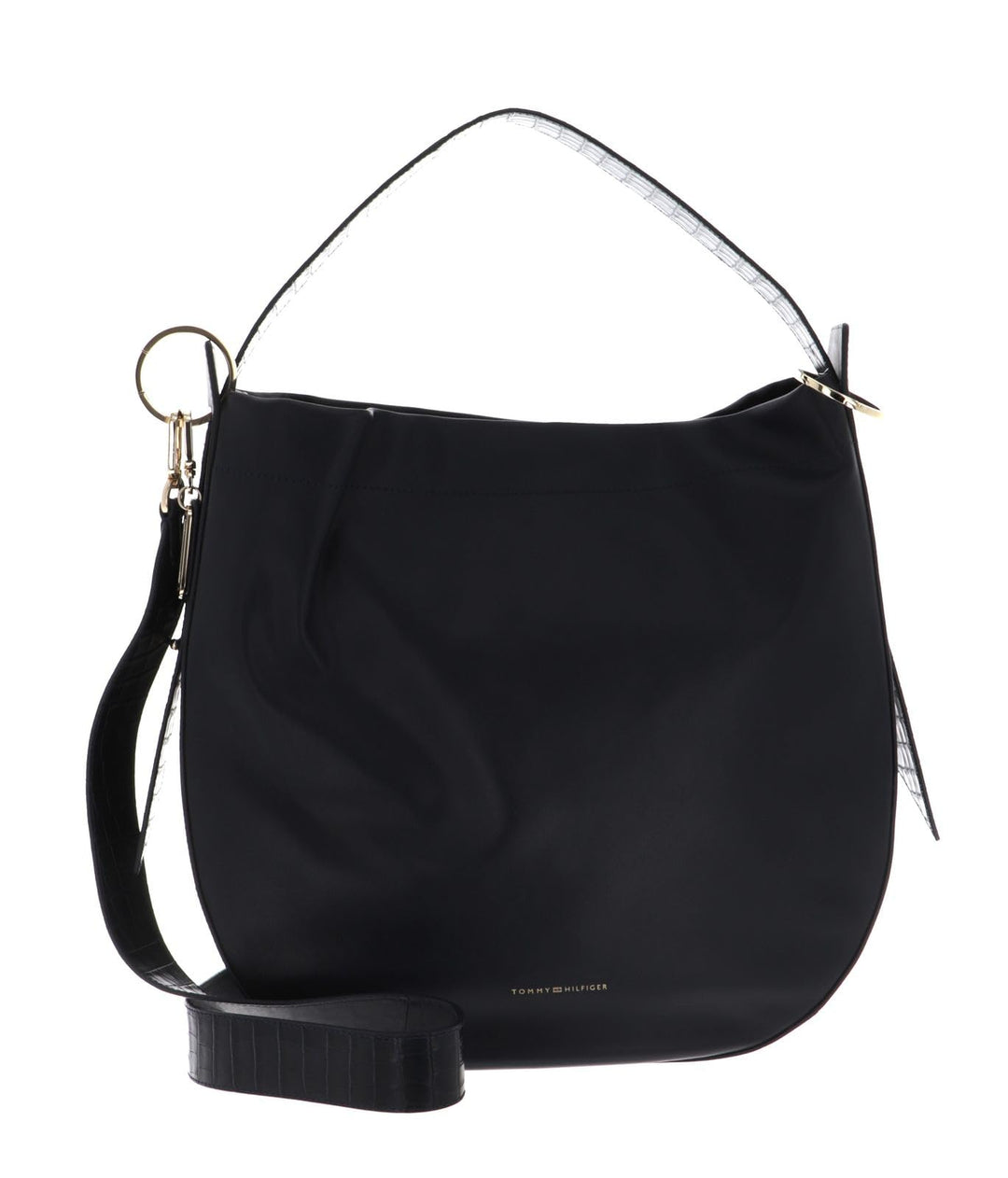 Tommy Hilfiger Luxe Leather Hobo Desert Sky