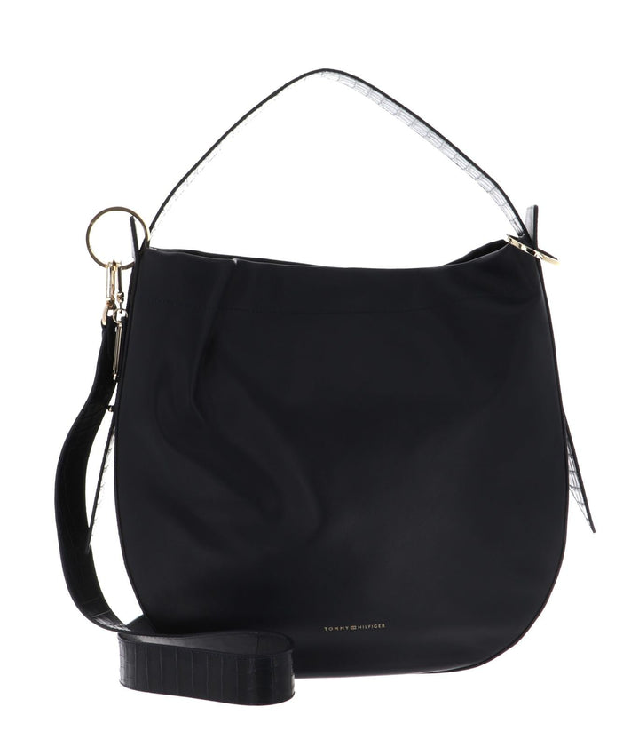 Tommy Hilfiger Luxe Leather Hobo Desert Sky
