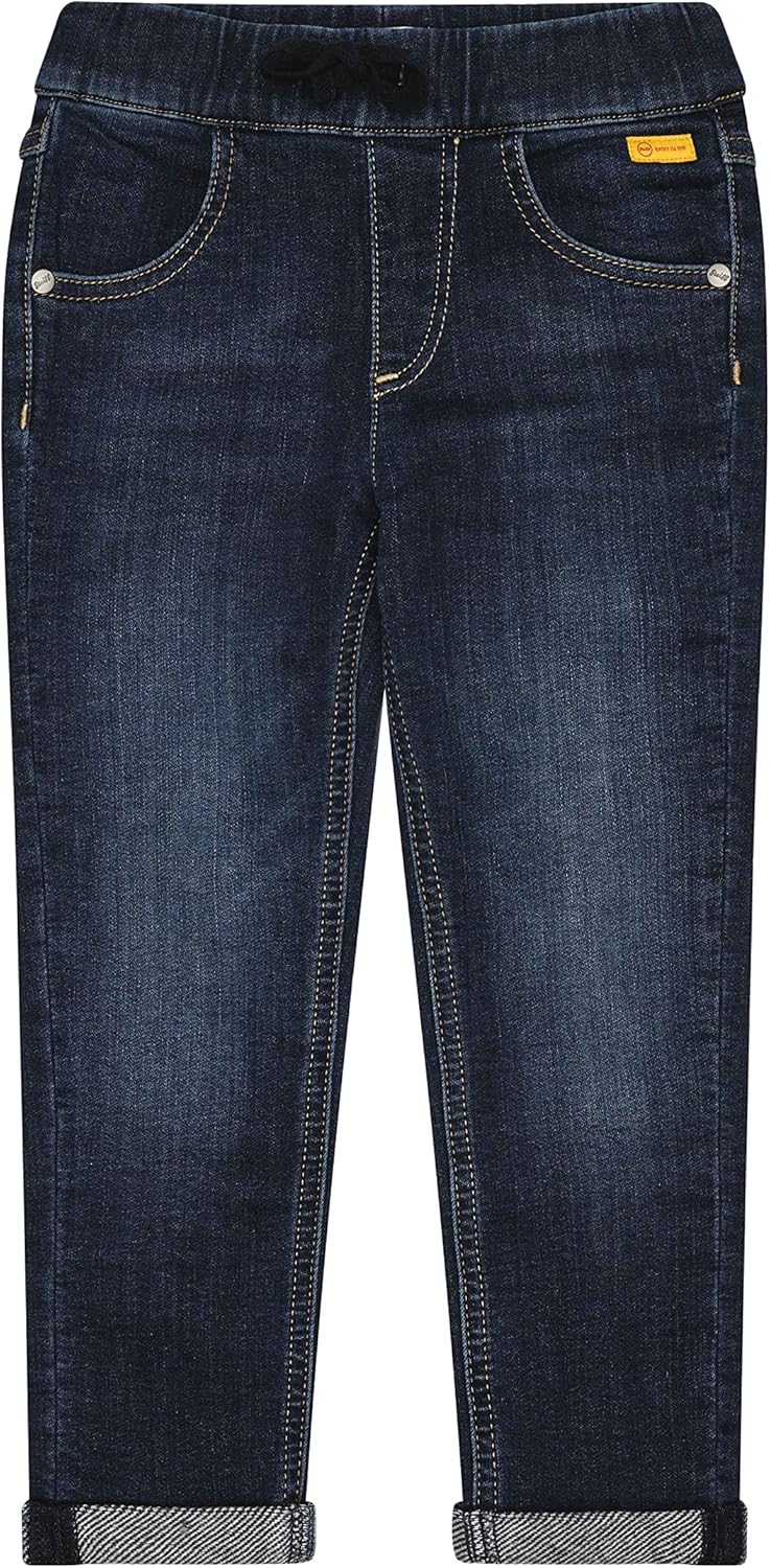 Steiff Unisex Kinder Loose Fit Jeans 104 Navy Blazer, 104 Navy Blazer