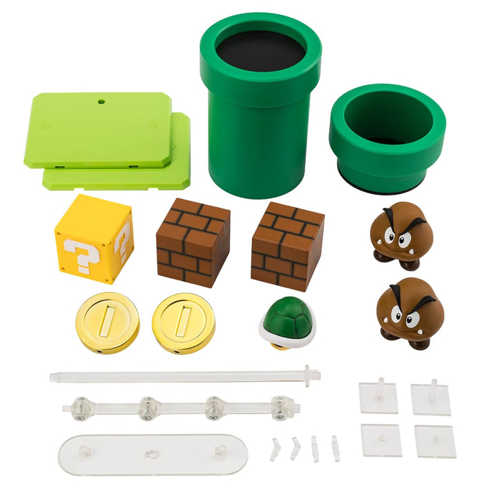 S.H.Figuarts Action Figure Accessory Super Mario Super Mario Spielset, Super Mario Spielset