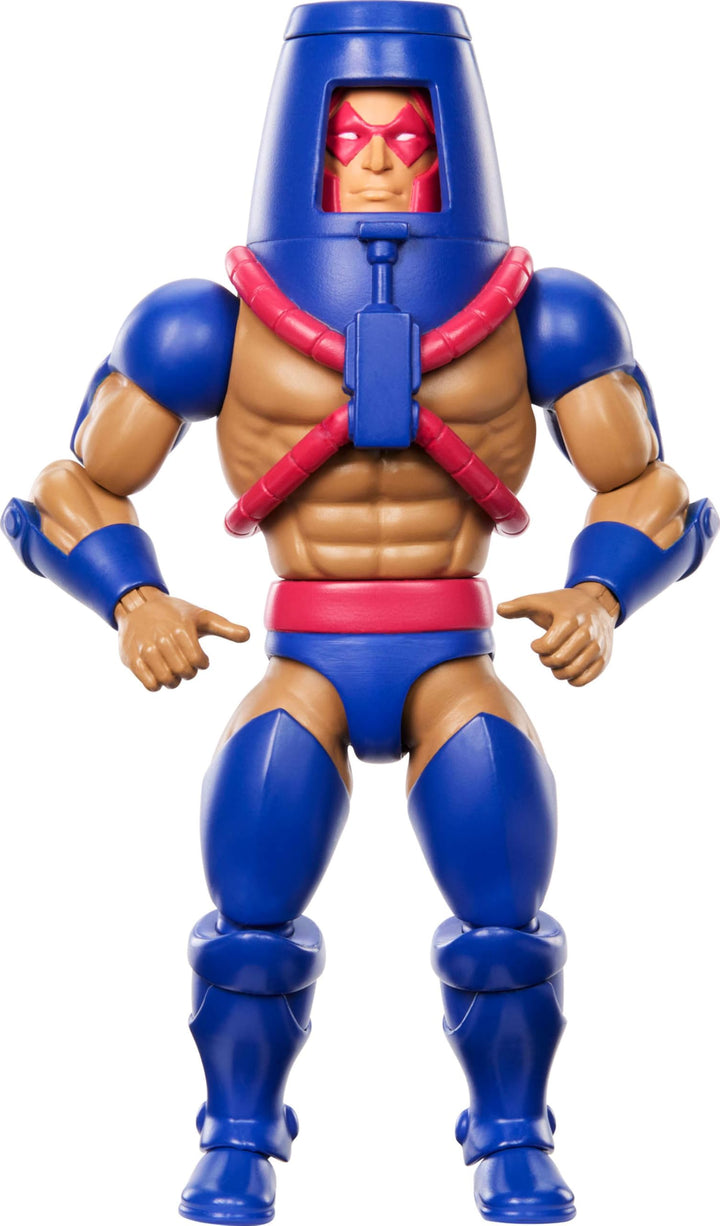 Masters of the Universe Origins Actionfigur Man-E-Faces aus der Cartoon-Kollektion, ca. 14 cm gross,