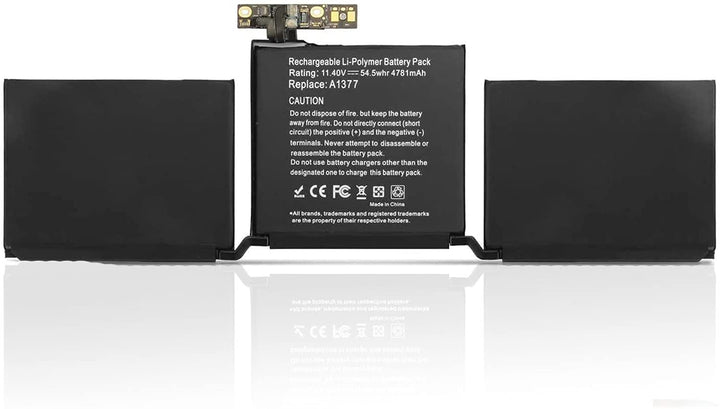 WYGUO A1713 Laptop Batterie Ersatz für MacBook Pro 13" A1708 Late 2016 Mid 2017 EMC 3164 2978 MLL42L