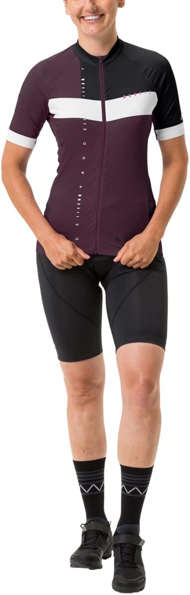 VAUDE Damen Women's Posta Fz Tricot Trikot 40 Cassis, 40 Cassis