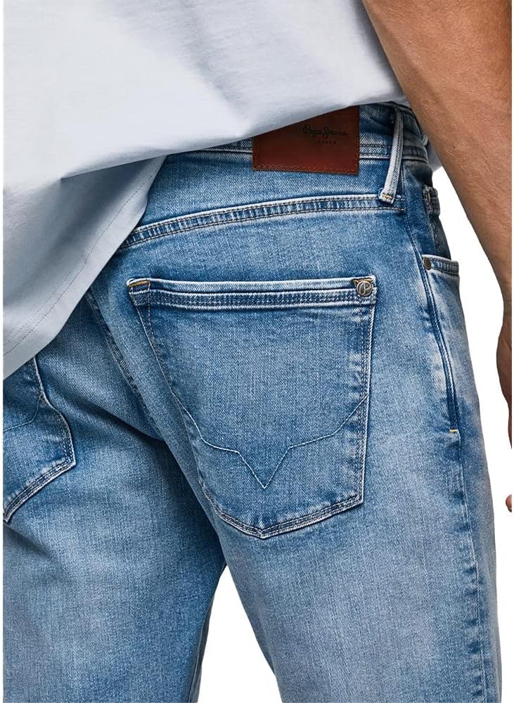 Pepe Jeans Herren Stanley Jeans 29W / 34L Blue (Denim-vt6), 29W / 34L Blue (Denim-vt6)