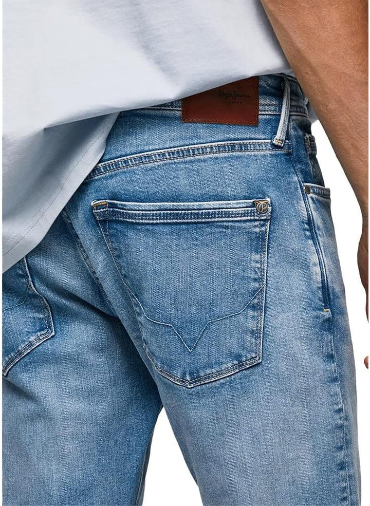 Pepe Jeans Herren Stanley Jeans 29W / 34L Blue (Denim-vt6), 29W / 34L Blue (Denim-vt6)