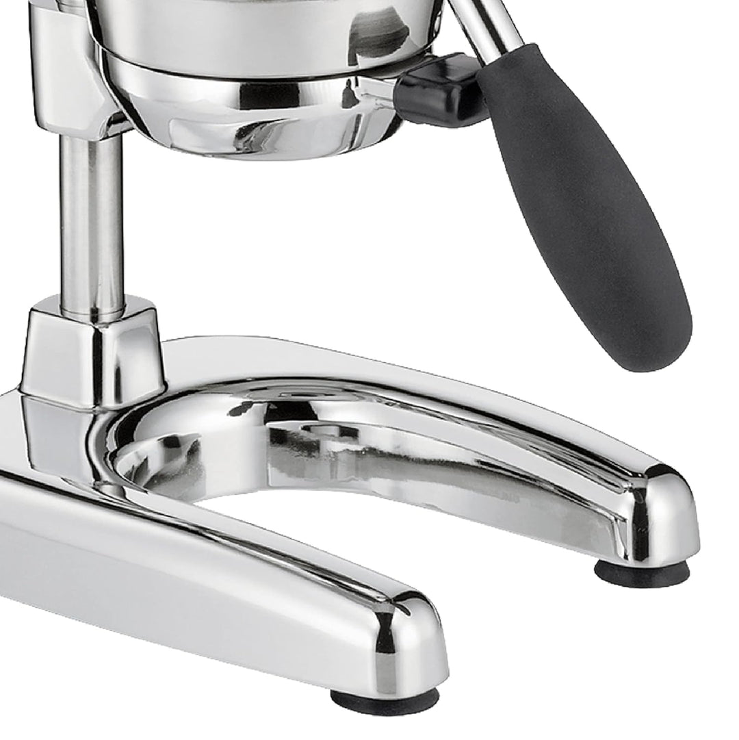 Cilio AMALFI Saftpresse Manuell | rostfreier Edelstahl | Zitruspresse Handpresse für 25% mehr Saft |
