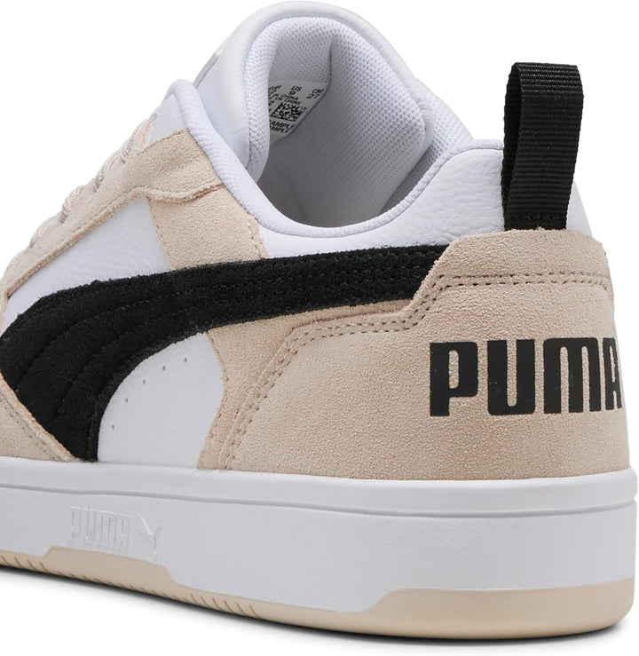 PUMA Rebound V6 Low 37 EU Alpine Snow Puma Schwarz Puma Weiss, 37 EU Alpine Snow Puma Schwarz Puma W