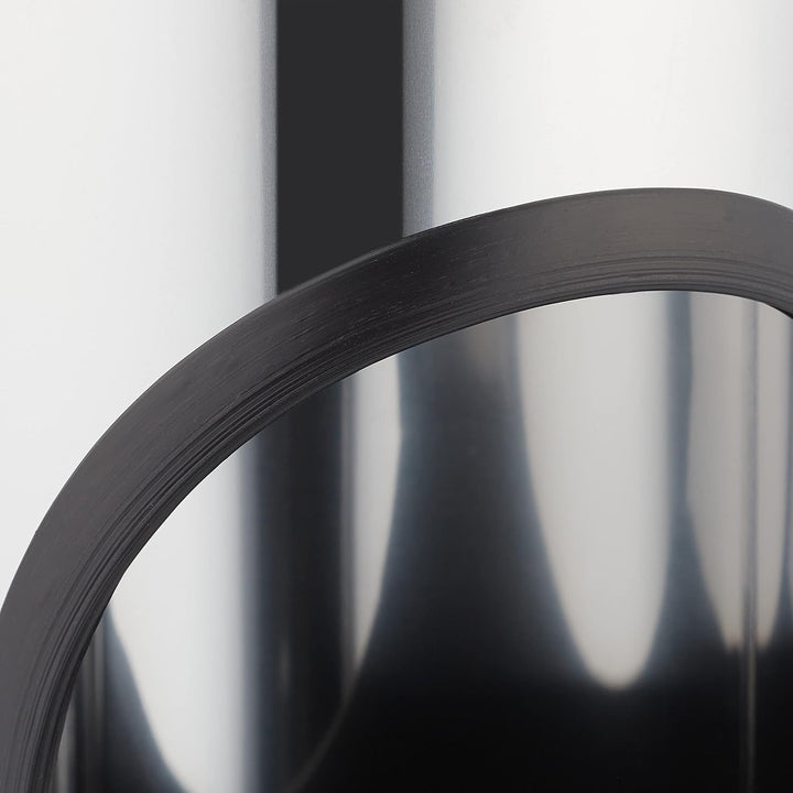 Relaxdays Standaschenbecher aus Edelstahl extra hoch 52,5 cm Stehaschenbecher zur Aussen Nutzung gee