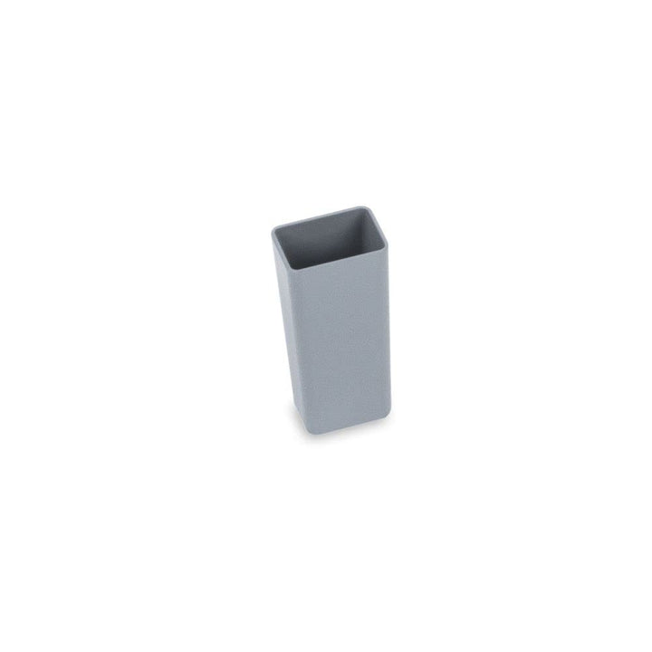 NextGen Einsatzkästen | HxBxT 10x4,6x3,4cm | 0,1 Liter | Grau | Einsatzkasten, Eurobehälter, Spapelb