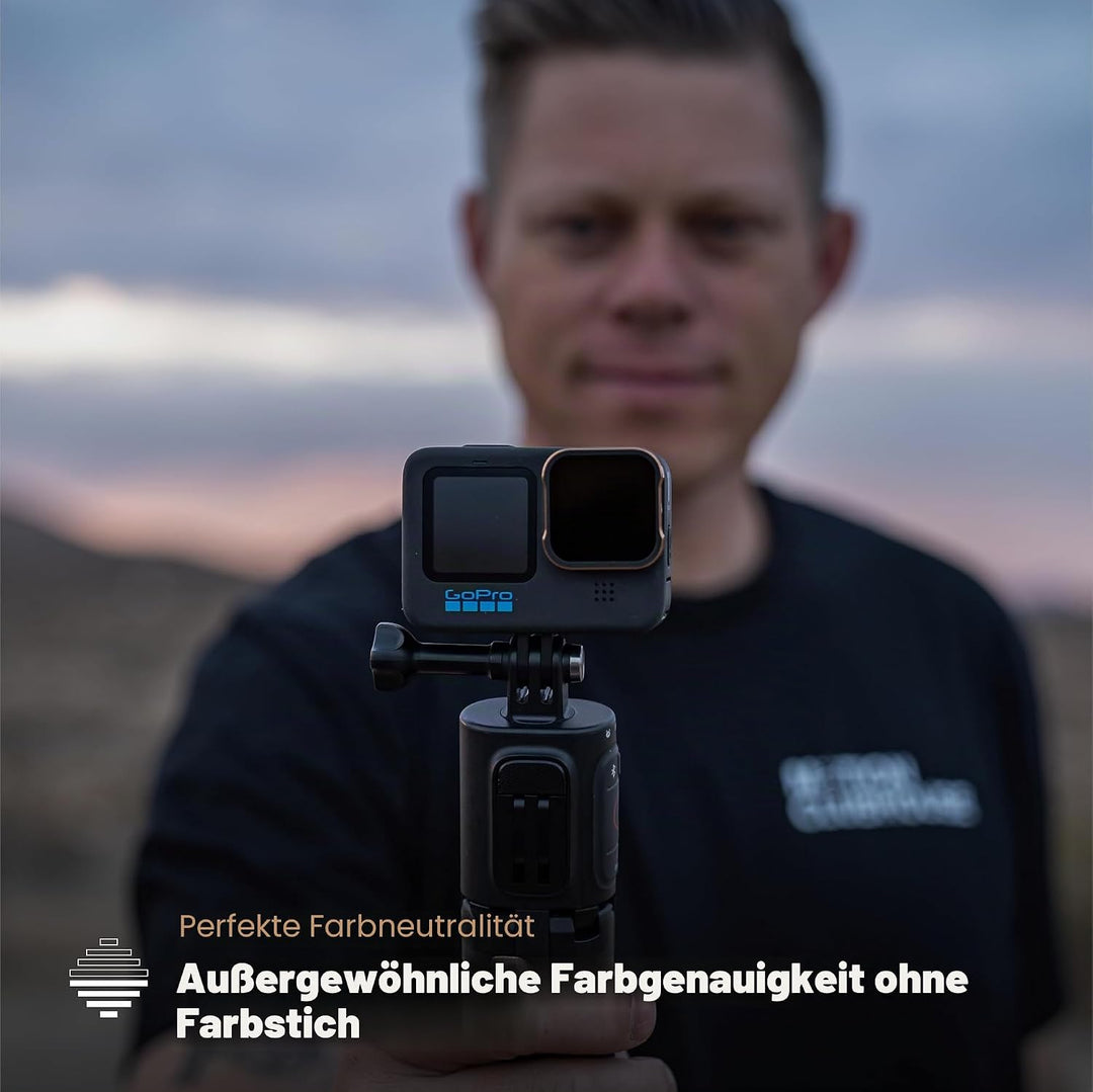 PolarPro - Shutter Collection - Filter für GoPro Hero 9, 10, 11 & 12-3er-Pack Filter Kit - ND8, ND16