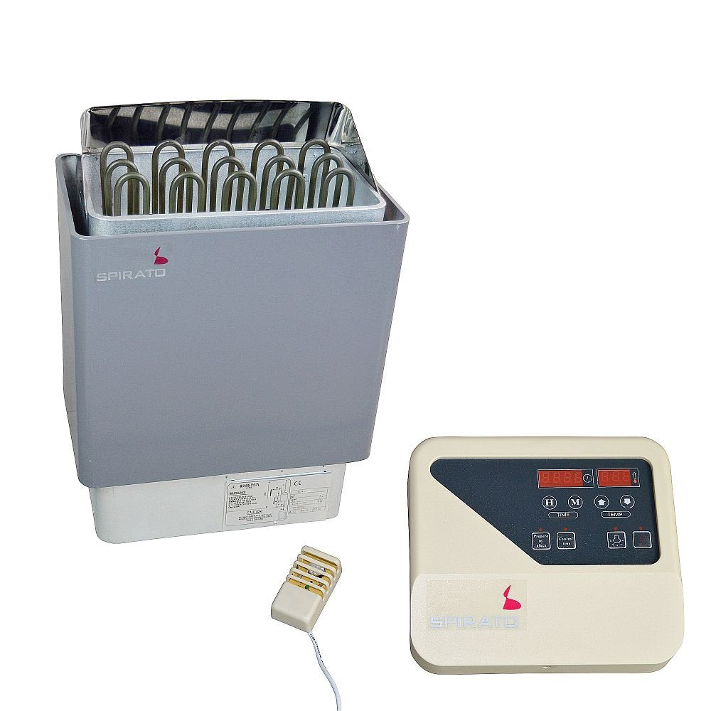 Saunaofen 6 kW mit digitaler externer Steuerung, 380V