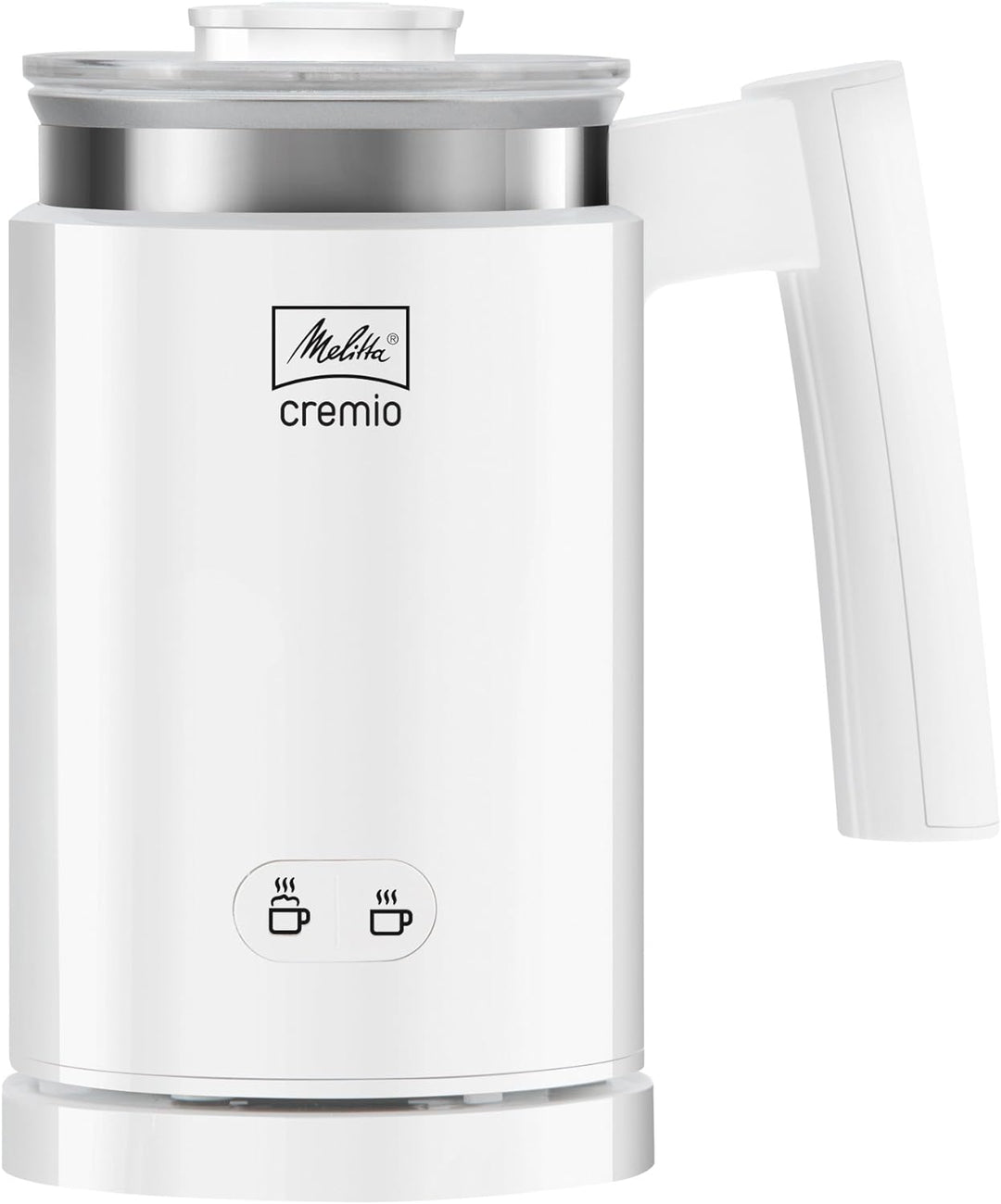 Melitta CREMIO 1014-01 Milchschäumer | Für kalte und warme Milch | Antihaftbeschichteter Behälter |