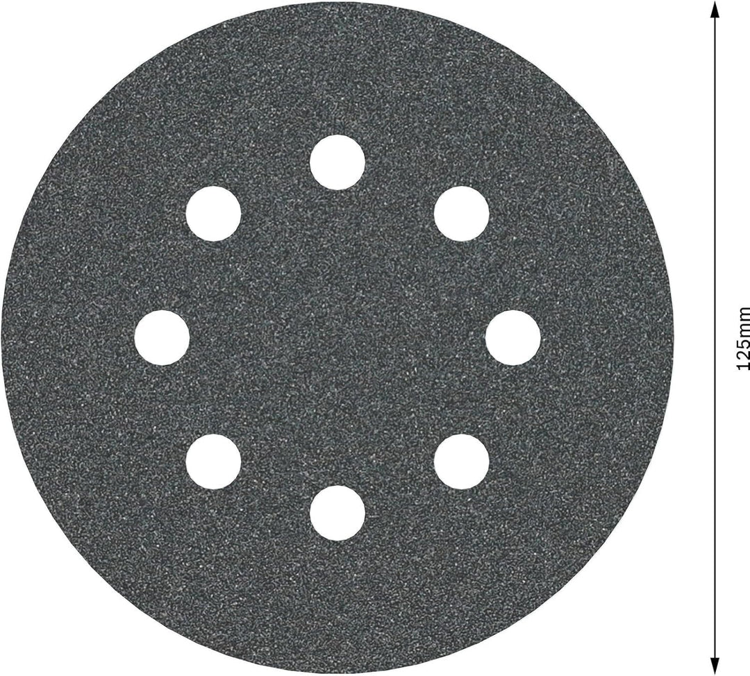 Bosch 5x PRO Plastic and Hard Stone F355 Schleifscheibe (für Beton, Harter Stein, Ø mm, Körnung 100,