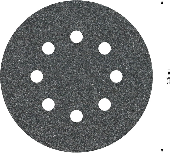 Bosch 5x PRO Plastic and Hard Stone F355 Schleifscheibe (für Beton, Harter Stein, Ø mm, Körnung 100,