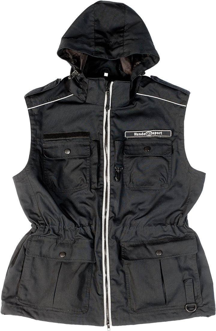 Schecker Hundesport Weste Unisex für Gassigänger und Hundesportler multifunkional Grösse XXXL, Gröss