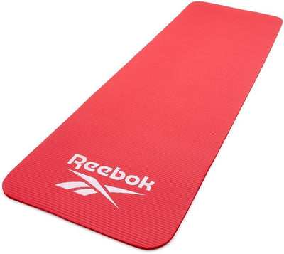 Reebok Trainingsmatte - Rutschfeste Gymnastikmatte aus natürlichem Gummi in 7mm, 10mm, 15mm und vers