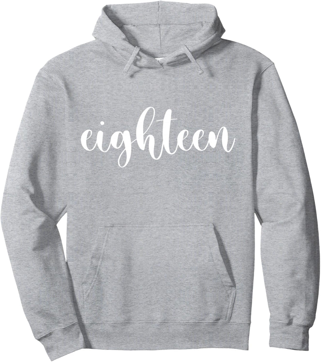 18. Geburtstag Junge Mädchen 18 Jahre 2006 Lustig Geschenk Pullover Hoodie