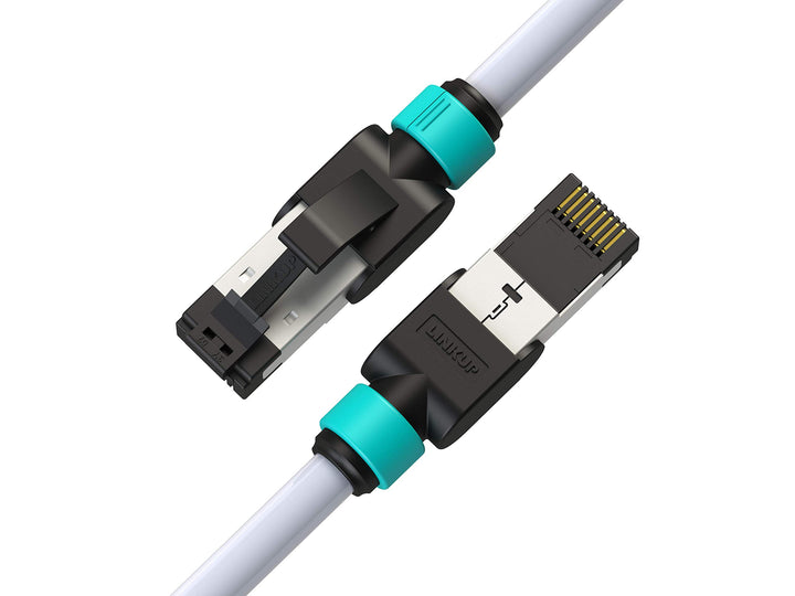 LINKUP - Getestet mit Versiv┃Cat7 Ethernet Patchkabel - 2280cm (1er Pack) 10G Doppelt geschirmt RJ45