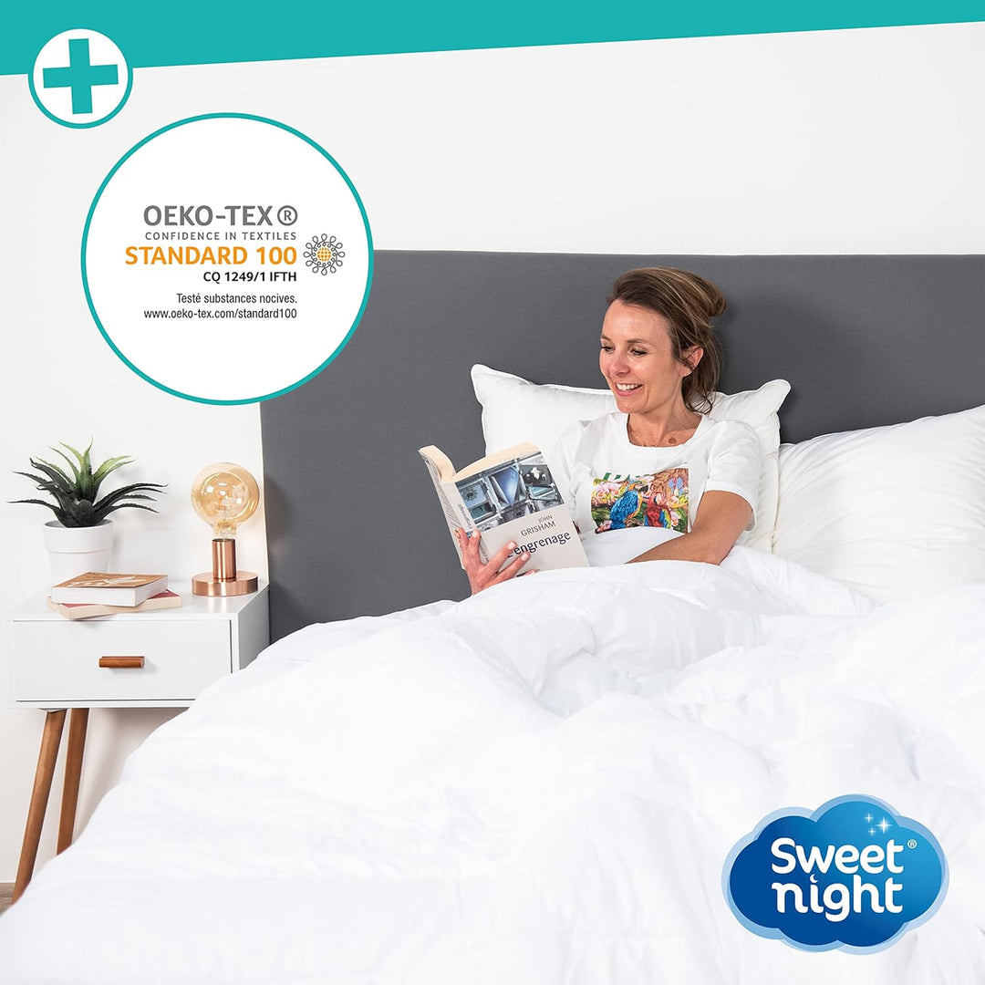 Sweetnight - Vollmatratzenbezug 70x140 cm | Anti-Wanzen und Anti-Milben | Renove-Matratze: Schützt I