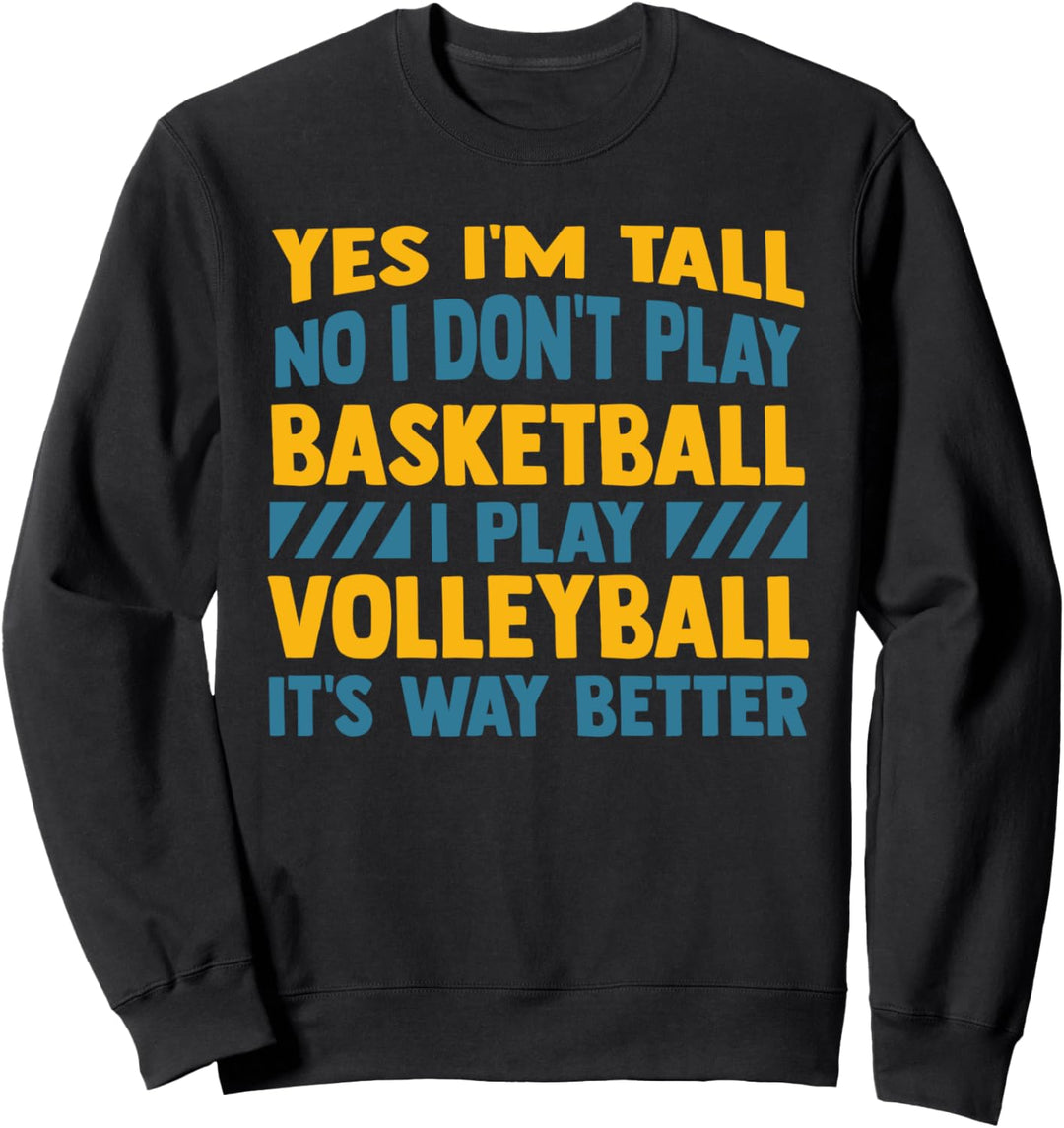 Volleyballer Volleyballspieler - Basketball Beach Volleyball Sweatshirt