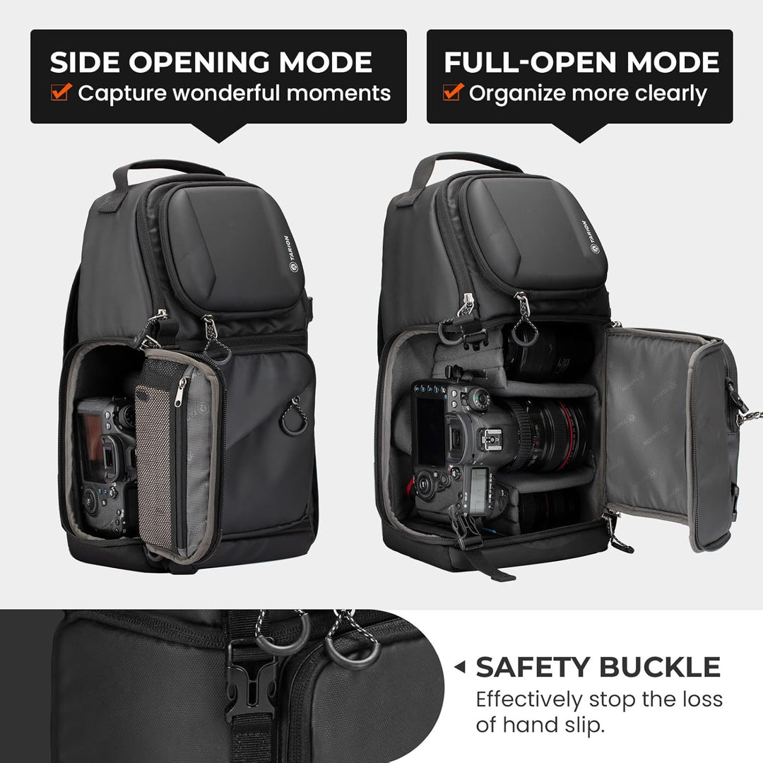 TARION Kameratasche Sling Kamera Schultertasche Umhängetasche Wasserdicht Fotorucksack Spiegelreflex