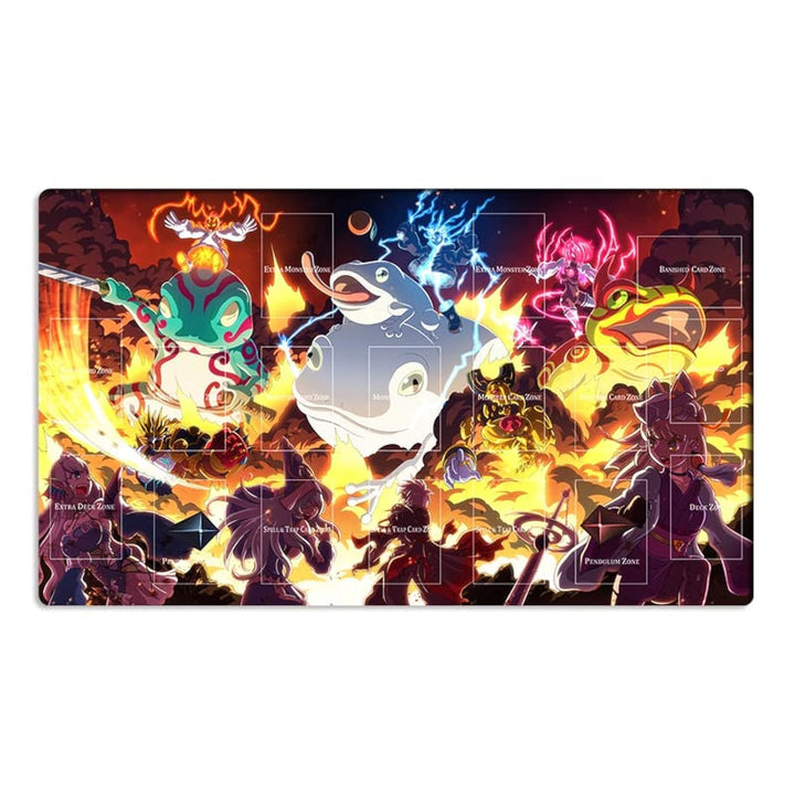 Yugioh Playmat Labrynth of The Silver Castle CCG TCG Sammelkartenspielmatte + gratis Tasche (ZD039-9