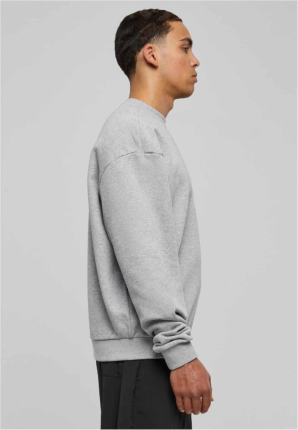 Urban Classics Herren Sweatshirt, Grau